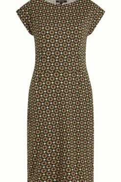 King Louie Jurken<Rose Dress Tortola Jade Green