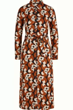 King Louie Jurken<Rosie Midi Dress Bassline Black
