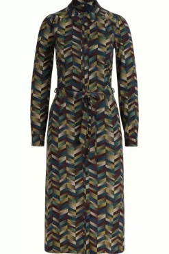 King Louie Jurken<Rosie Slim Fit Dress Swag Black