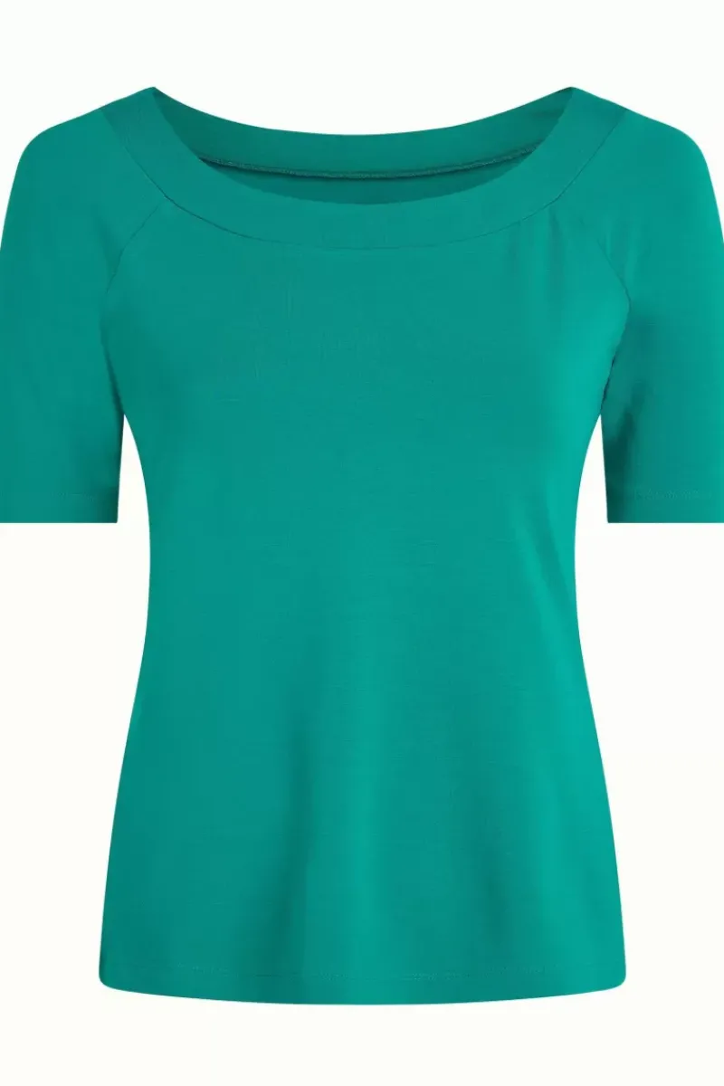 King Louie Tops & Shirts<Sarah Top Ecovero Light Aqua Green