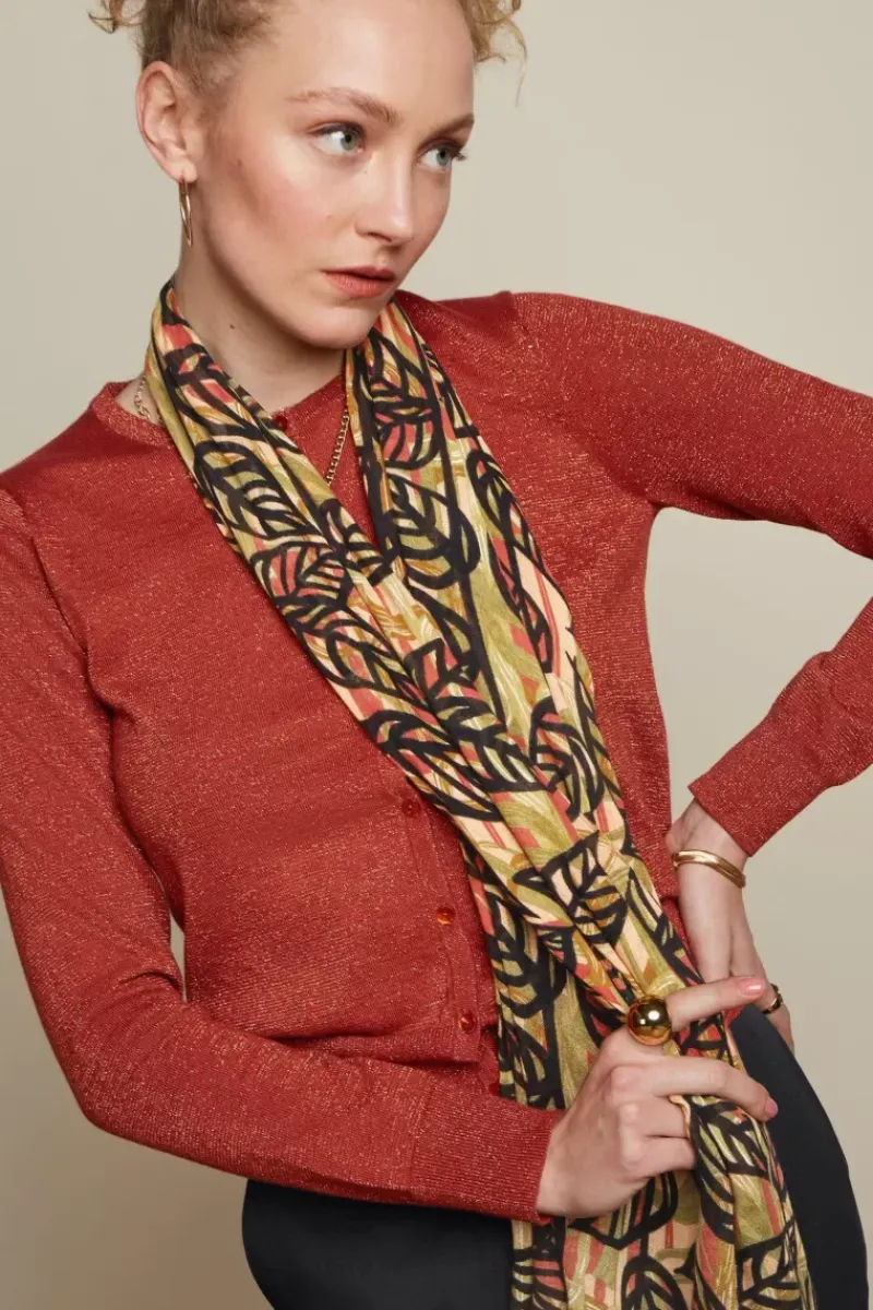 King Louie Vintage Accessoires<Scarf Parra Black