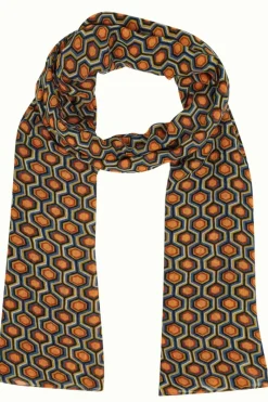 King Louie Vintage Accessoires<Scarf Rocchi Horizon Blue