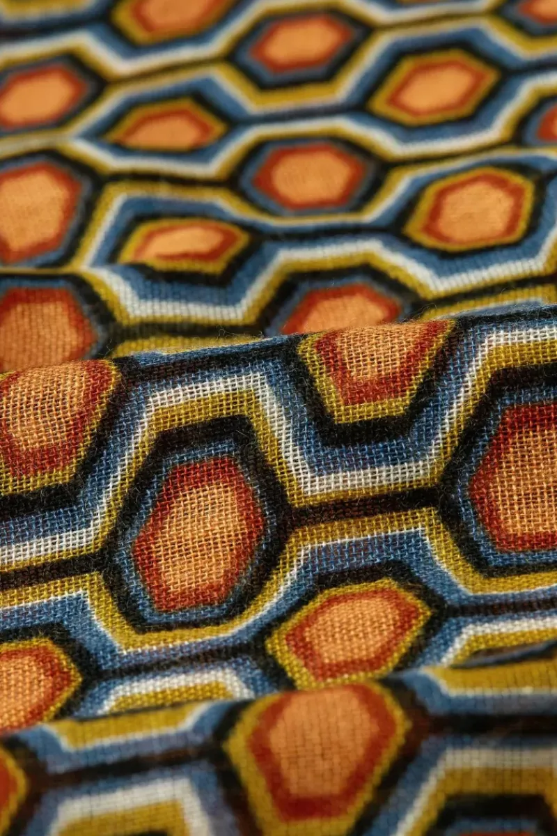 King Louie Vintage Accessoires<Scarf Rocchi Horizon Blue