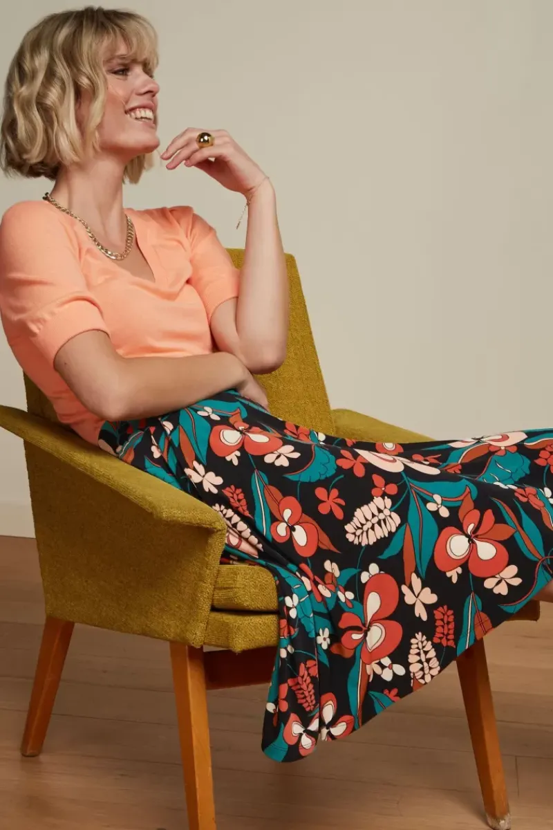 King Louie Rokken<Serena Skirt Estefan Black