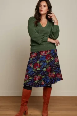 King Louie Rokken<Serena Skirt Rubell Black