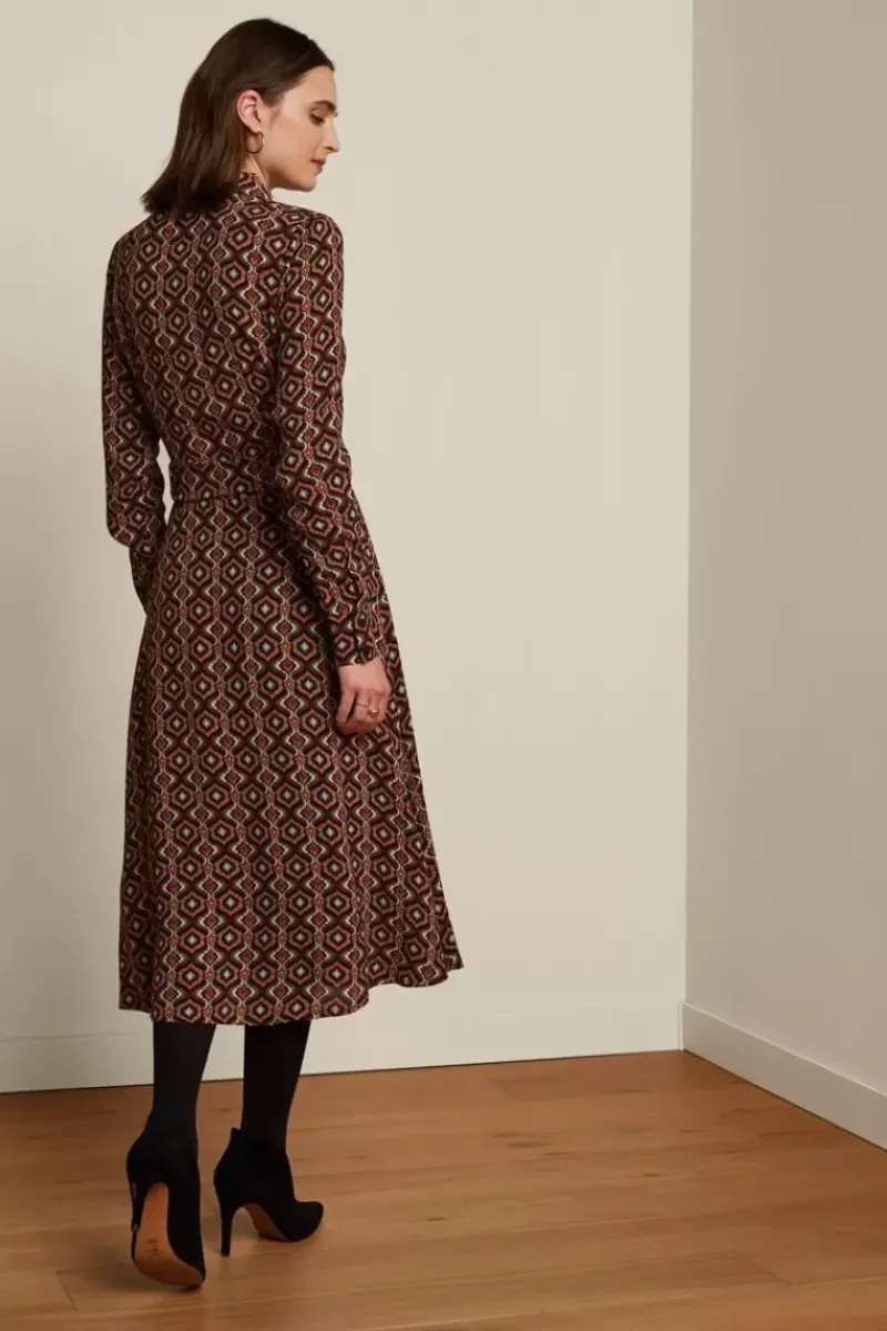 King Louie Jurken<Sheeva Dress Hotspot Mineral Red