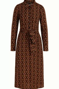King Louie Jurken<Sheeva Dress Hotspot Mineral Red