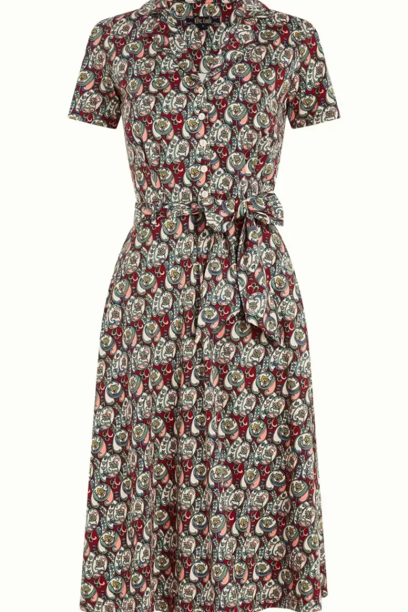 King Louie Jurken<Sheeva Dress Navarro True Red