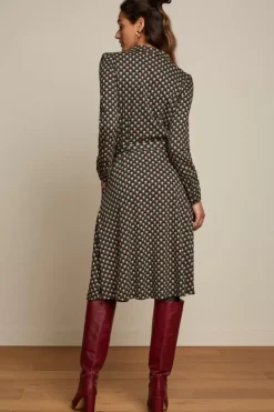 King Louie Jurken<Sheeva Dress Rizzoli Smoke Green