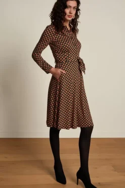 King Louie Jurken<Sheeva Dress Rizzoli Tweed Orange