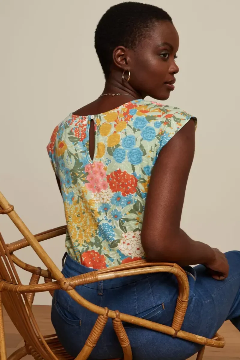 King Louie Tops & Shirts<Shirley Top Artemisa Cameo Green