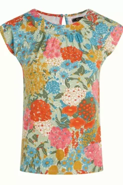 King Louie Tops & Shirts<Shirley Top Artemisa Cameo Green