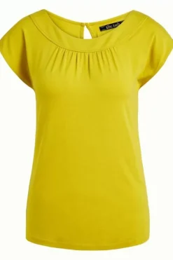 King Louie Tops & Shirts<Shirley Top Ecovero Light Spring Yellow