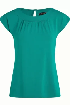 King Louie Tops & Shirts<Shirley Top Ecovero Light Aqua Green
