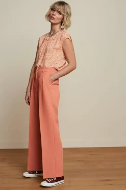 King Louie Tops & Shirts<Shirley Top Sapeuse Check Creampuff