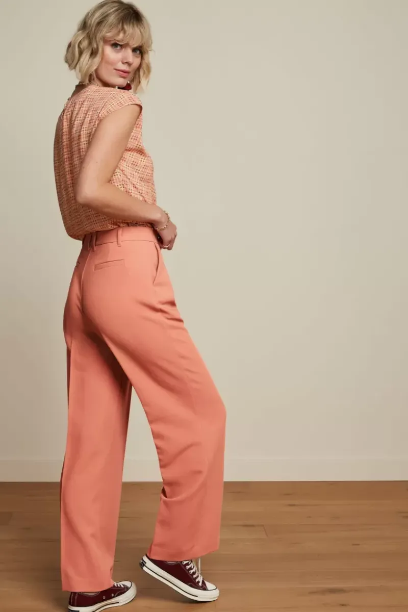 King Louie Tops & Shirts<Shirley Top Sapeuse Check Creampuff