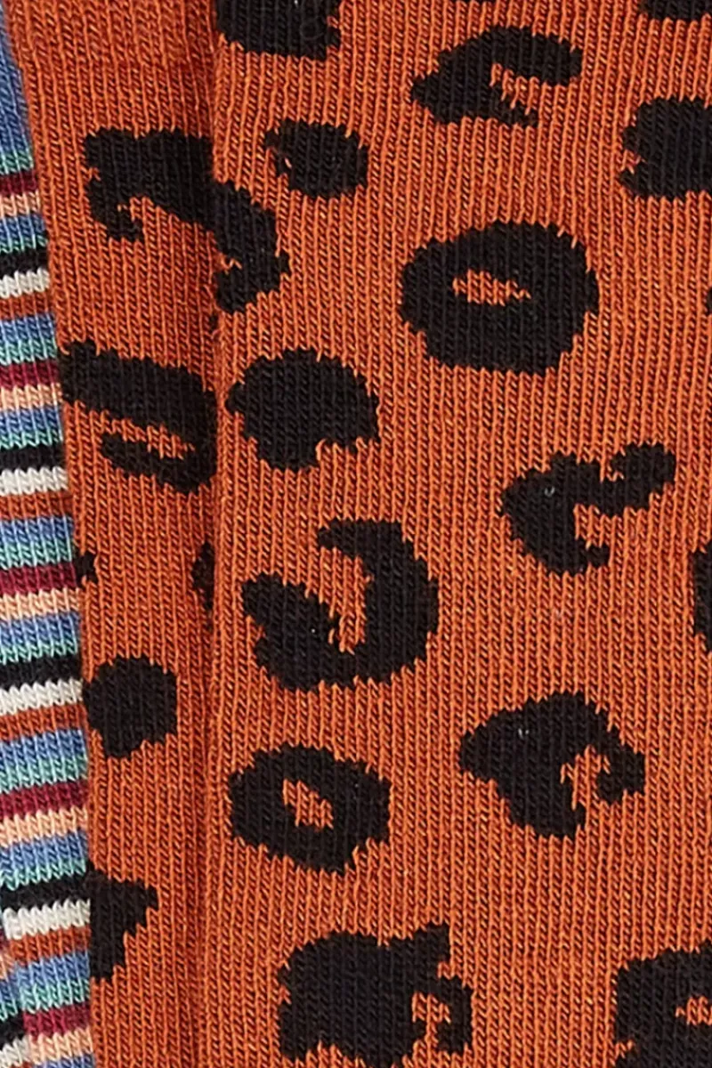 King Louie Vintage Accessoires<Socks 2-Pack Brunelli Stripe Bluestone Blue