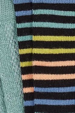 King Louie Vintage Accessoires<Socks 2-Pack Mariani Stripe Spar Green
