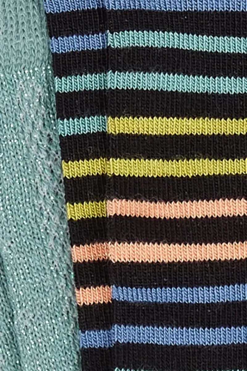 King Louie Vintage Accessoires<Socks 2-Pack Mariani Stripe Spar Green