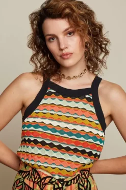 King Louie Tops & Shirts<Sofie Top Boyer Black