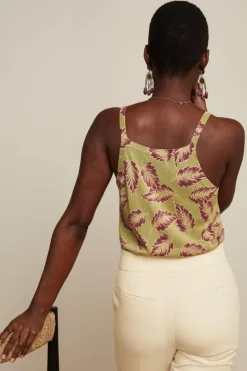 King Louie Tops & Shirts<Sofie Top Dominica Lentil Green