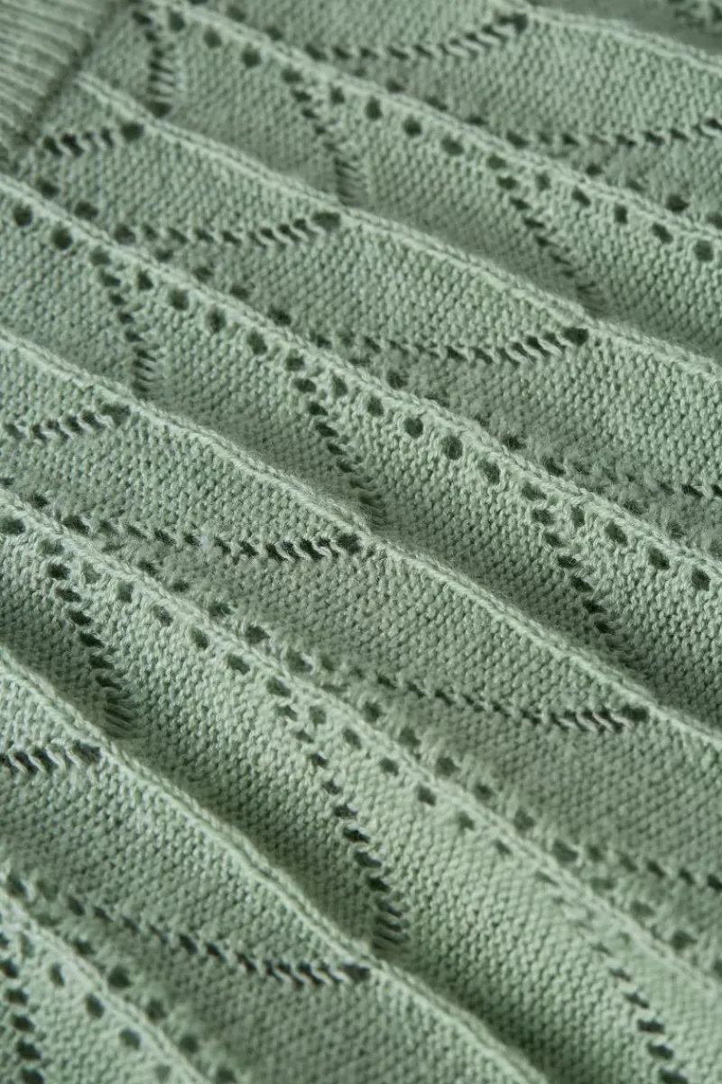 King Louie Tops & Shirts<Sofie Top Rocky Ajour Foam Green