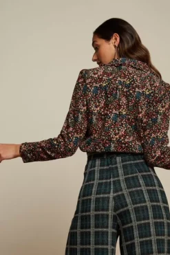 King Louie Blouses<Sophia Blouse Stage Black