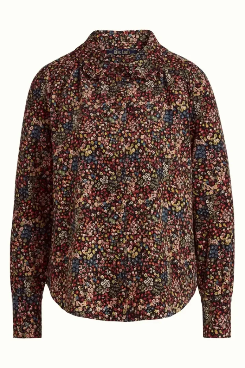 King Louie Blouses<Sophia Blouse Stage Black