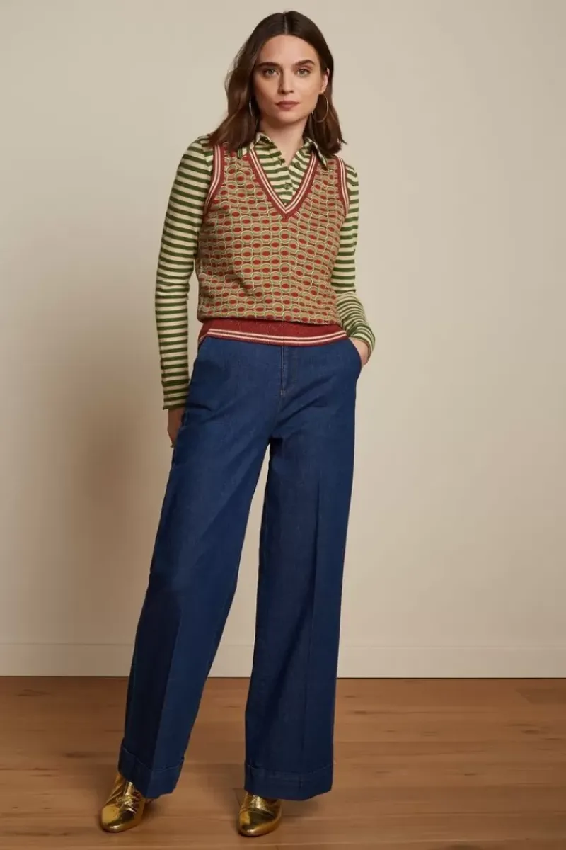 King Louie Tops & Shirts<Spencer Groovy Henna Red
