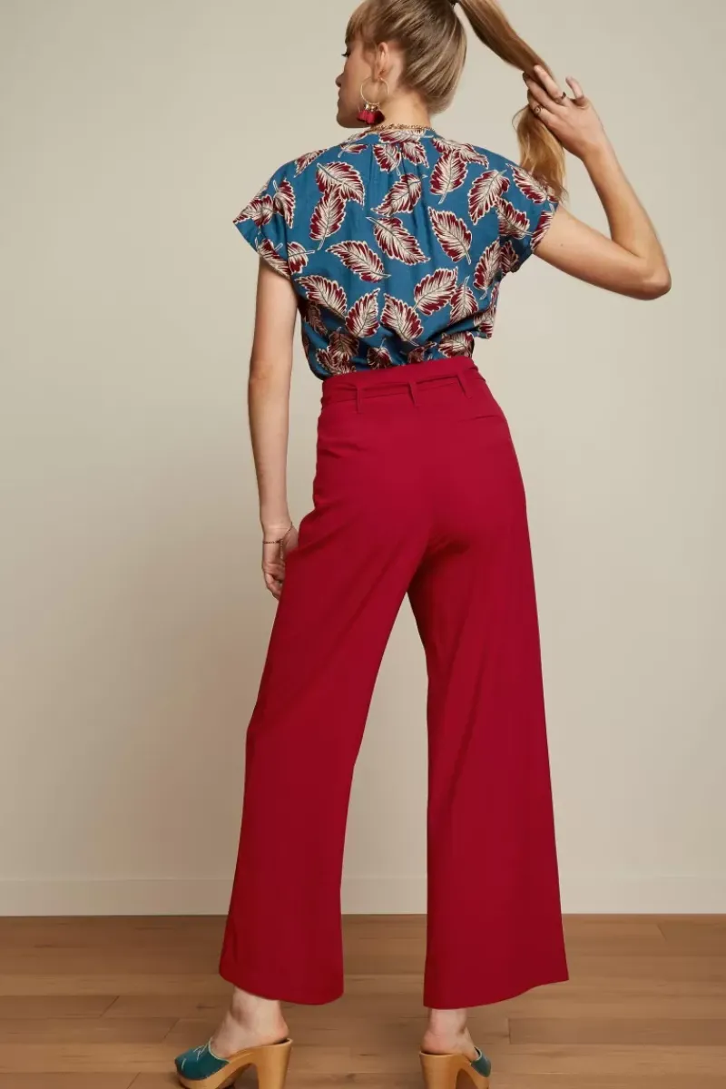 King Louie Blouses<Stella Blouse Dominica Orient Blue