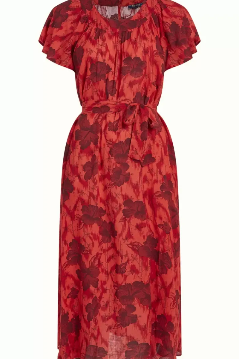 King Louie Jurken<Talia Dress Marlow Fiery Red