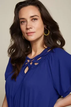 King Louie Jurken<Talia Dress Vilette Deep Blue