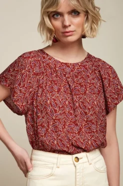 King Louie Tops & Shirts<Talia Top Pereira Spicy Brown