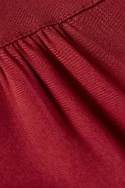 King Louie Blouses<Tex Blouse Burla Cherry Red