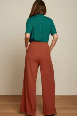 King Louie Blouses<Tex Blouse Burla Eden Green