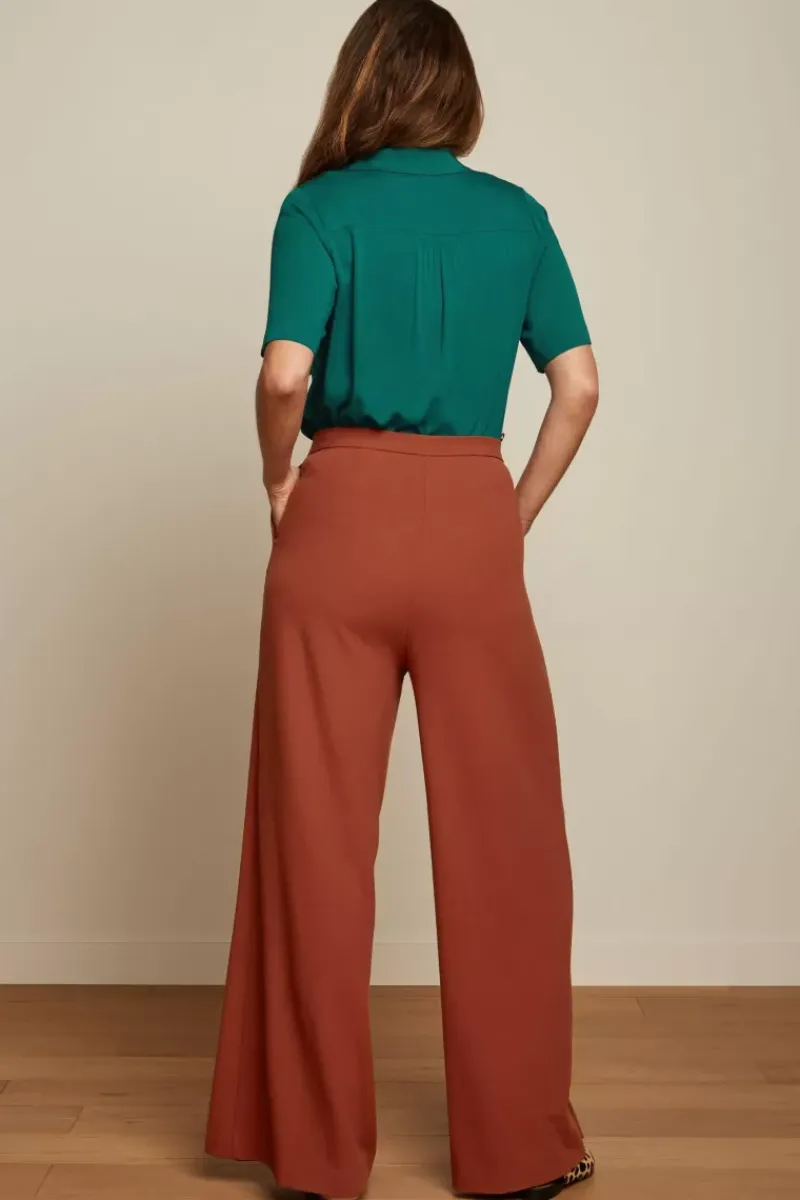 King Louie Blouses<Tex Blouse Burla Eden Green