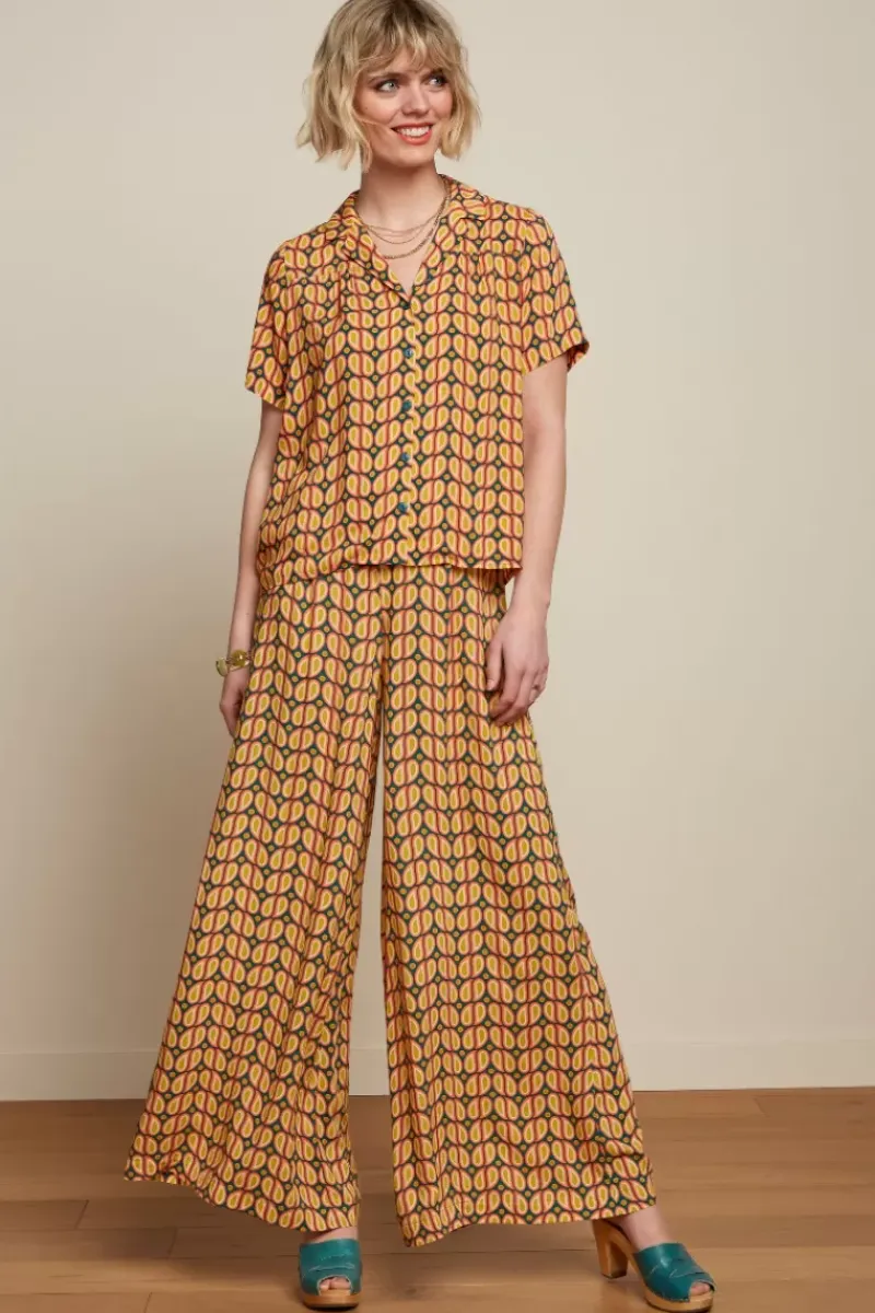 King Louie Blouses<Tex Blouse Funky Lapis Blue