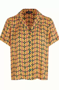 King Louie Blouses<Tex Blouse Funky Lapis Blue