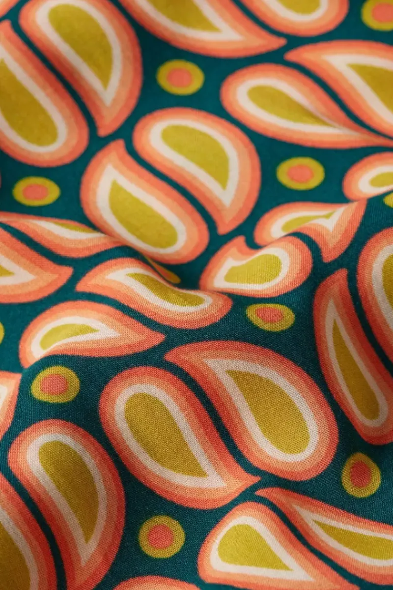 King Louie Blouses<Tex Blouse Funky Lapis Blue