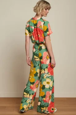 King Louie Blouses<Tex Blouse La Monia Dusty Turquoise
