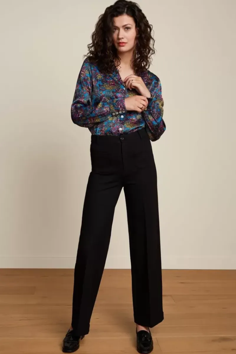 King Louie Blouses<Tex Blouse Parade China Blue