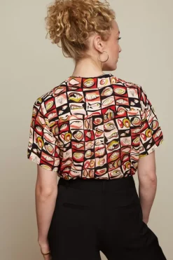 King Louie Blouses<Tex Blouse St Vincent Black