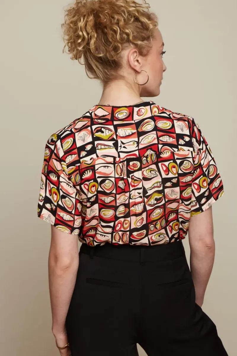 King Louie Blouses<Tex Blouse St Vincent Black