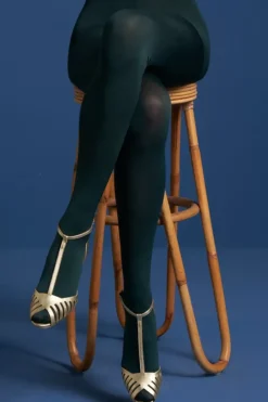 King Louie Vintage Accessoires<Tights Solid Pine Green