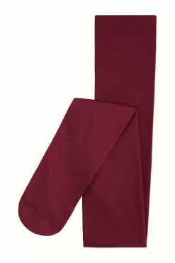 King Louie Vintage Accessoires<Tights Solid Ribbon Red