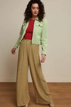 King Louie Jassen & Blazers<Twiggy Jacket Babyrib Basil Green