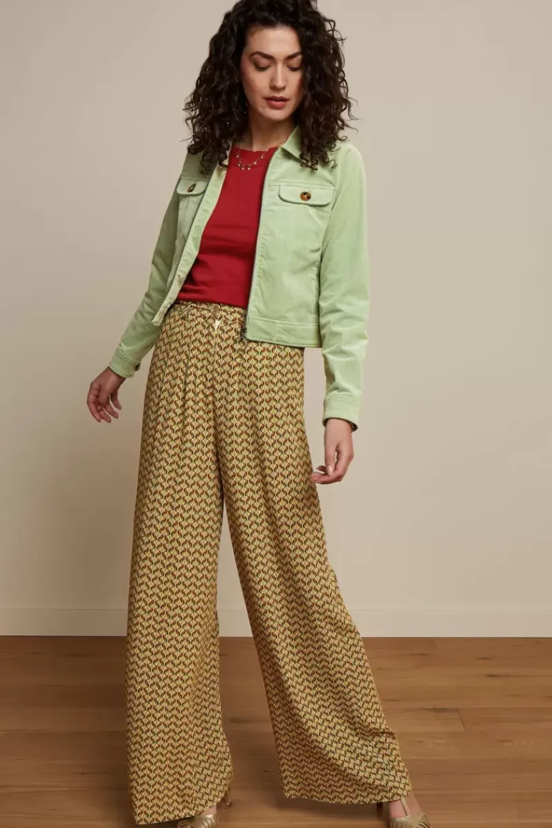 King Louie Jassen & Blazers<Twiggy Jacket Babyrib Basil Green