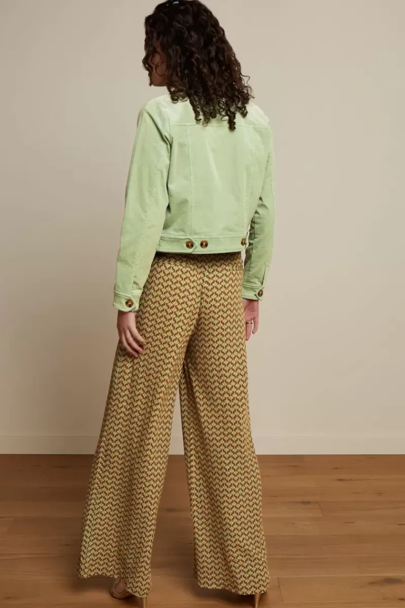 King Louie Jassen & Blazers<Twiggy Jacket Babyrib Basil Green