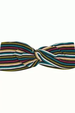 King Louie Vintage Accessoires<Twist Hairband Brunelli Stripe Ponderosa Green
