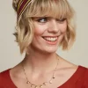 King Louie Vintage Accessoires<Twist Hairband Brunelli Stripe Rio Red
